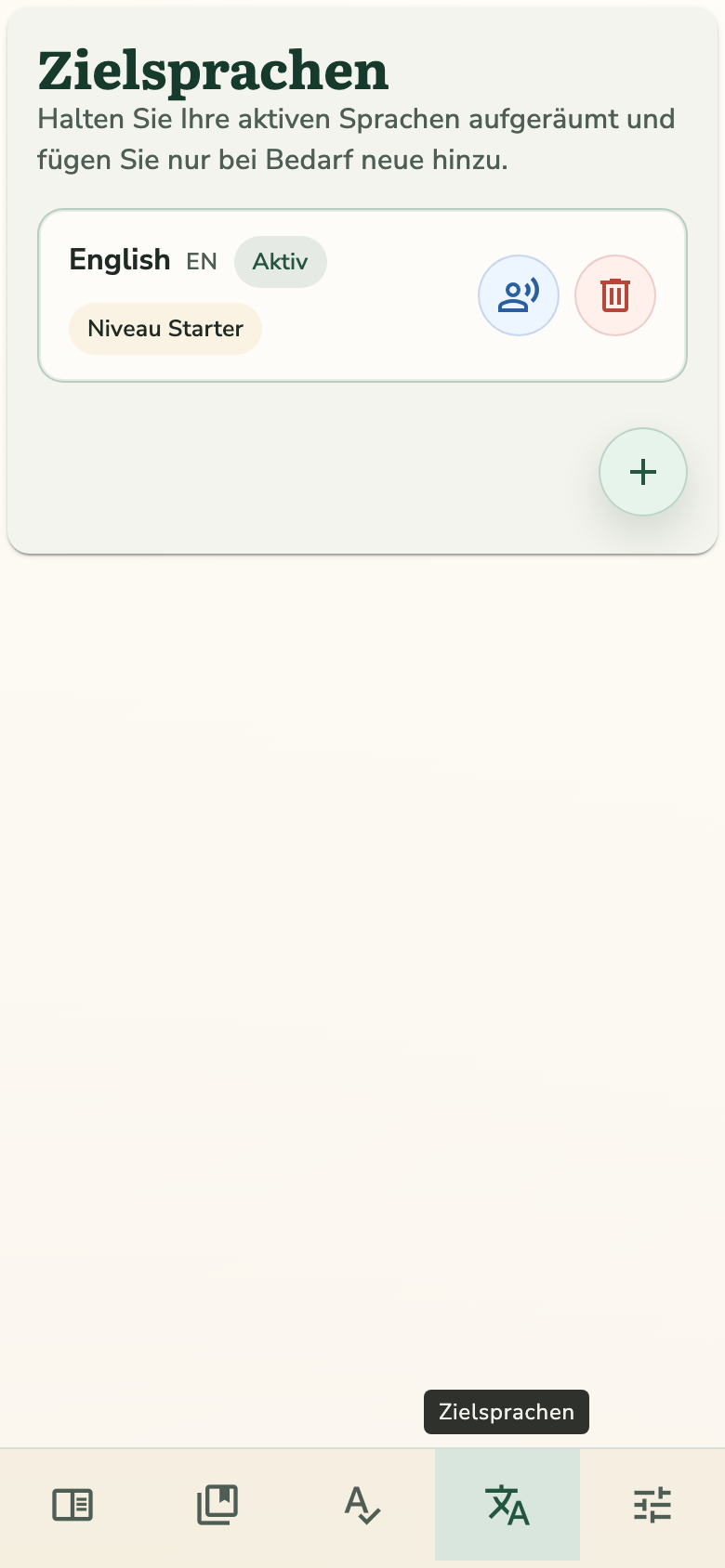 Welche Sprachen werden unterstützt?