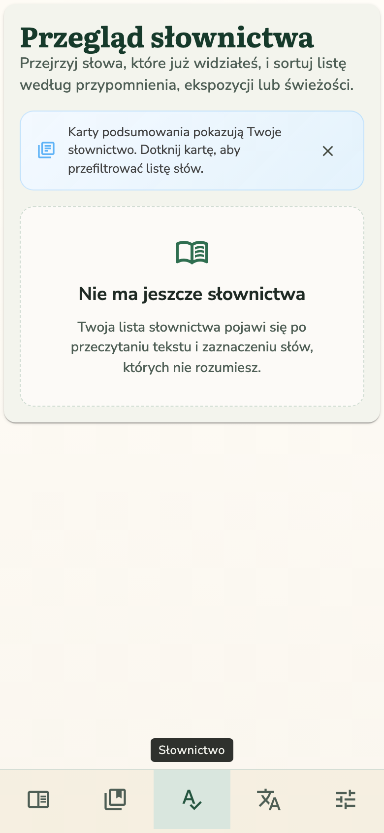 Jak śledzenie słownictwa pomaga?
