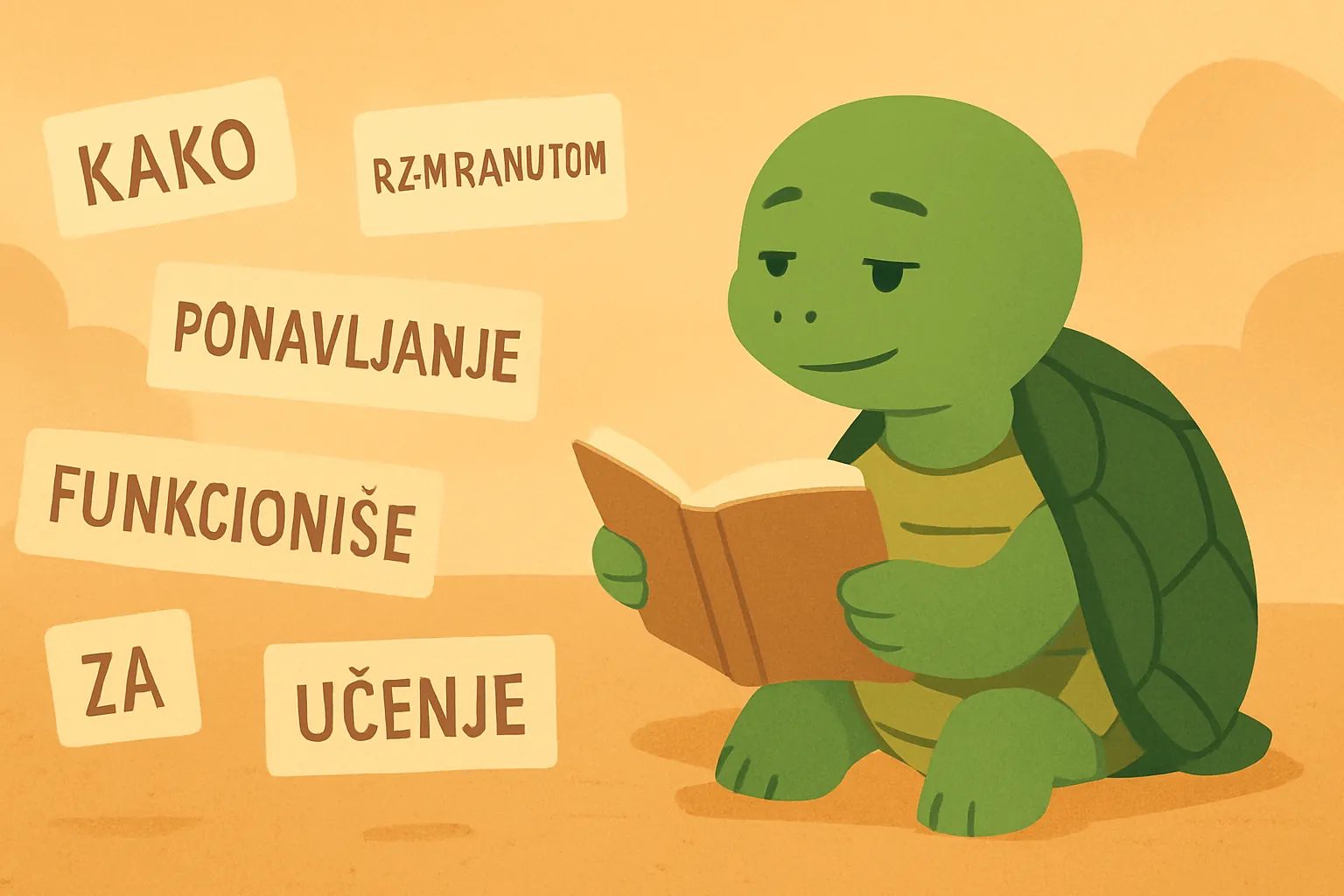 Kako razmaknutom ponavljanje funkcioniše za učenje jezika